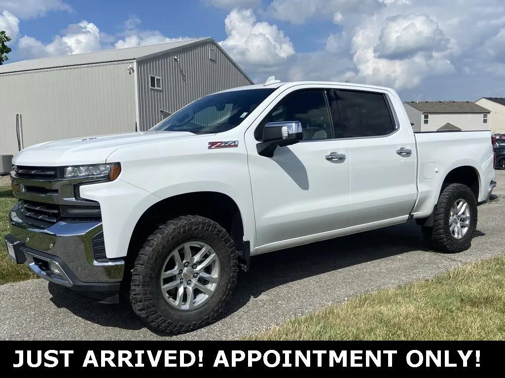 White 2019 Chevrolet Silverado 1500 LTZ for sale in Noblesville, IN