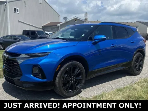 Blue 2020 Chevrolet Blazer RS for sale in Noblesville, IN