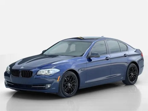 Blue 2013 BMW 5 Series 535i for sale in Noblesville, IN