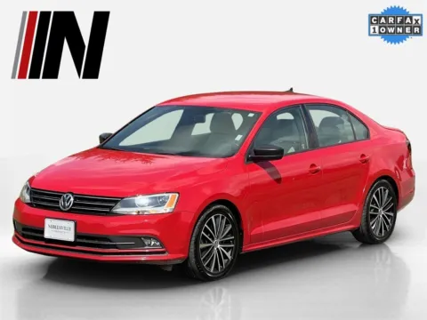 Red 2016 Volkswagen Jetta Sedan 1.8T Sport for sale in Noblesville, IN
