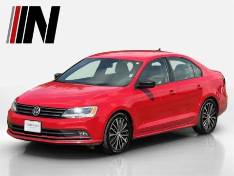 Red 2016 Volkswagen Jetta Sedan 1.8T Sport for sale in Noblesville, IN