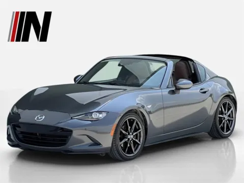 Gray 2017 Mazda MX-5 Miata RF Launch Edition for sale in Noblesville, IN