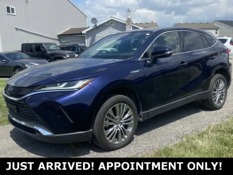 Blue 2021 Toyota Venza Limited for sale in Noblesville, IN