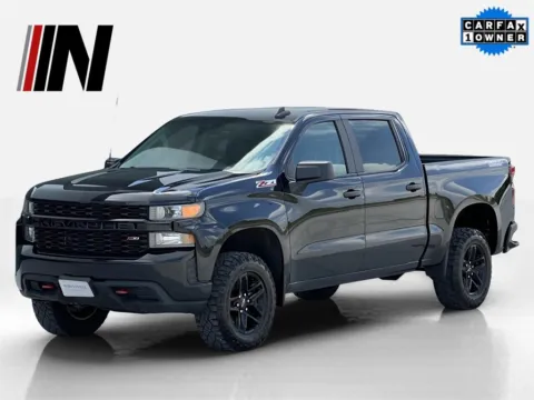 Black 2021 Chevrolet Silverado 1500 Custom Trail Boss for sale in Noblesville, IN
