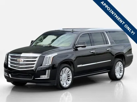 Black 2015 Cadillac Escalade ESV Platinum for sale in Noblesville, IN