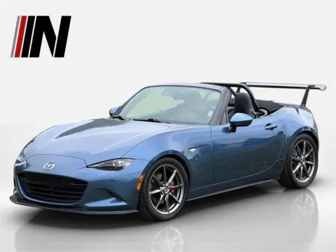 Blue 2019 Mazda MX-5 Miata Grand Touring for sale in Noblesville, IN