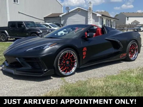 Black 2021 Chevrolet Corvette 2LT for sale in Noblesville, IN