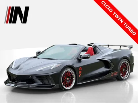 Black 2021 Chevrolet Corvette 2LT for sale in Noblesville, IN