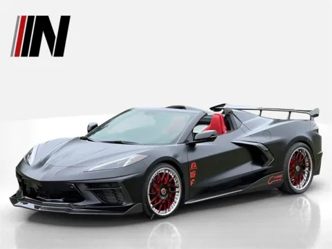 Black 2021 Chevrolet Corvette 2LT for sale in Noblesville, IN