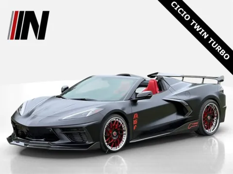 Black 2021 Chevrolet Corvette 2LT for sale in Noblesville, IN