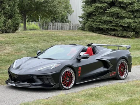 Black 2021 Chevrolet Corvette 2LT for sale in Noblesville, IN
