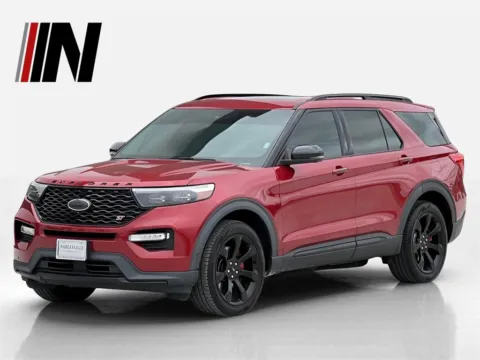 Red 2020 Ford Explorer ST for sale in Noblesville, IN