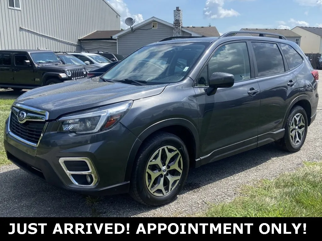 Gray 2021 Subaru Forester Premium for sale in Noblesville, IN