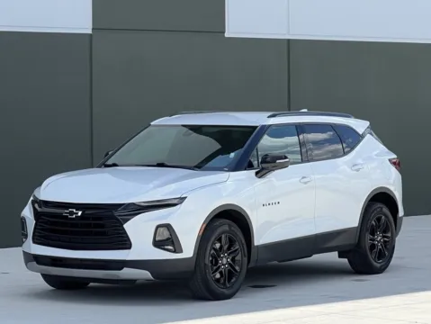 White 2021 Chevrolet Blazer LT for sale in Noblesville, IN
