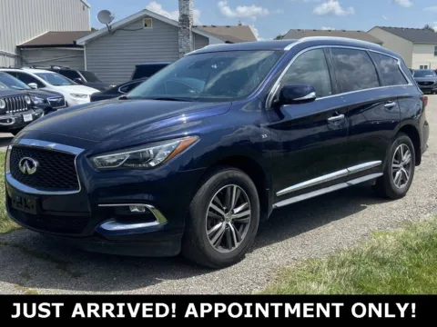 Blue 2020 INFINITI QX60 LUXE for sale in Noblesville, IN