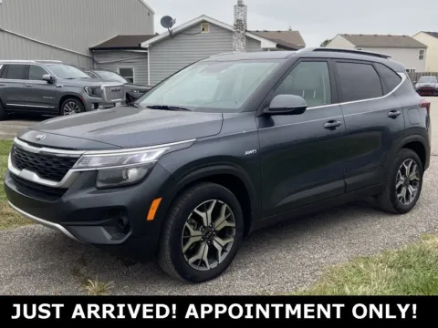 Gray 2021 Kia Seltos EX for sale in Noblesville, IN