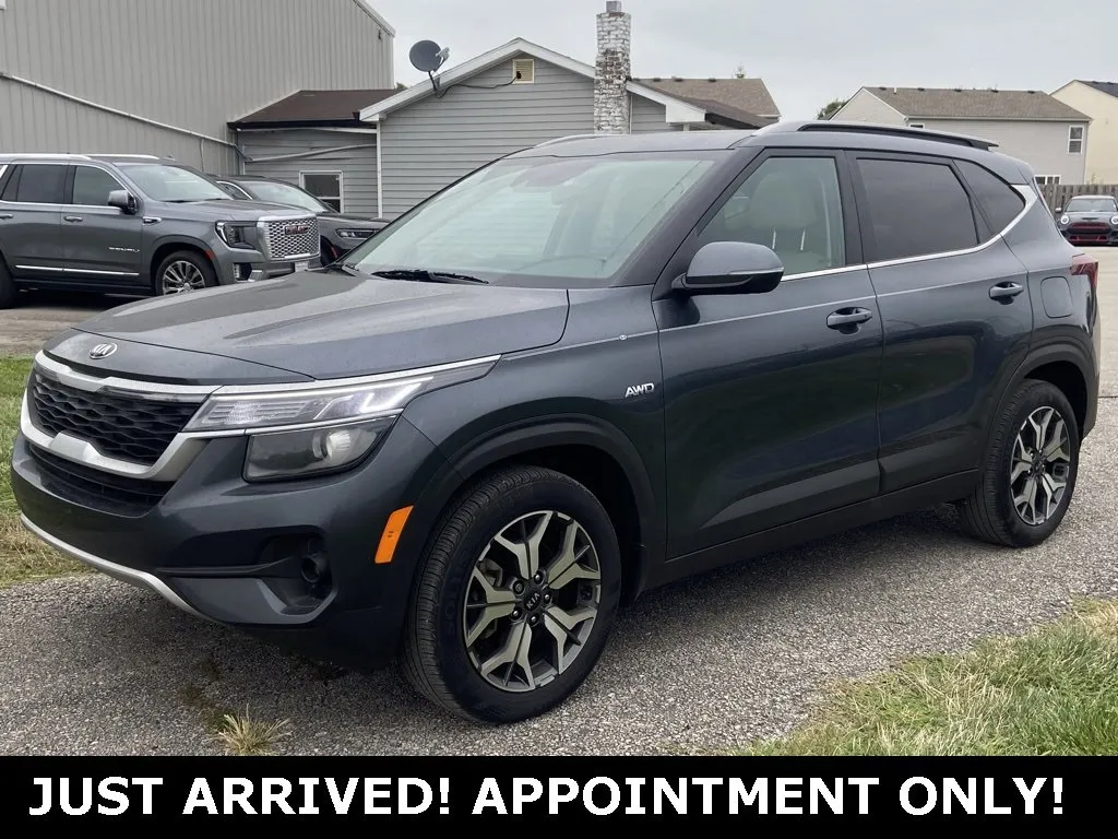 Gray 2021 Kia Seltos EX for sale in Noblesville, IN