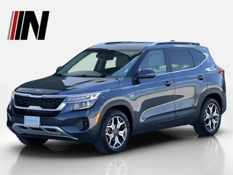 Gray 2021 Kia Seltos EX for sale in Noblesville, IN