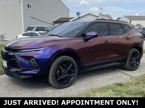 Gray 2024 Chevrolet Blazer RS for sale in Noblesville, IN