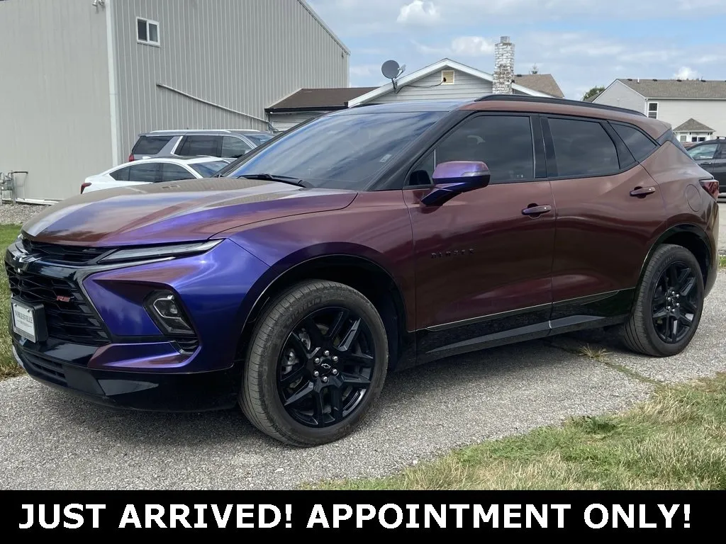 Gray 2024 Chevrolet Blazer RS for sale in Noblesville, IN