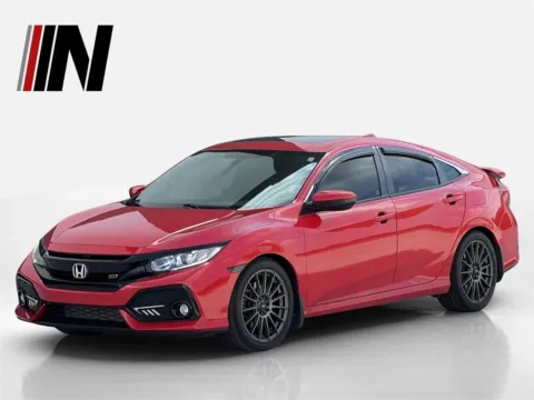 Red 2018 Honda Civic Si Sedan Si for sale in Noblesville, IN