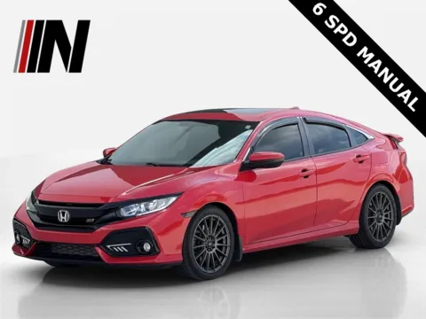 Red 2018 Honda Civic Si Sedan Si for sale in Noblesville, IN