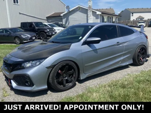 Silver 2018 Honda Civic Si Coupe Si for sale in Noblesville, IN