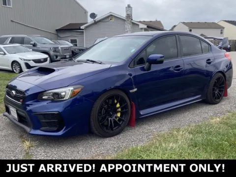 Blue 2020 Subaru WRX STI for sale in Noblesville, IN