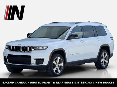 White 2021 Jeep Grand Cherokee L Limited for sale in Noblesville, IN