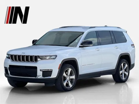 White 2021 Jeep Grand Cherokee L Limited for sale in Noblesville, IN
