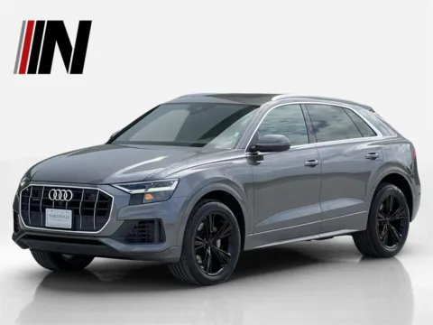 Gray 2019 Audi Q8 Premium Plus for sale in Noblesville, IN