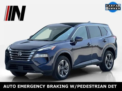 Blue 2024 Nissan Rogue SV for sale in Noblesville, IN