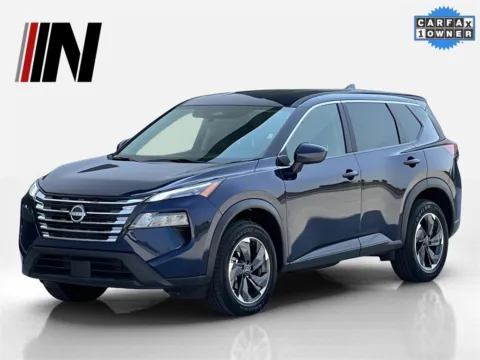 Blue 2024 Nissan Rogue SV for sale in Noblesville, IN