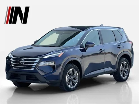 Blue 2024 Nissan Rogue SV for sale in Noblesville, IN