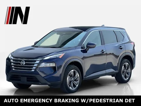 Blue 2024 Nissan Rogue SV for sale in Noblesville, IN