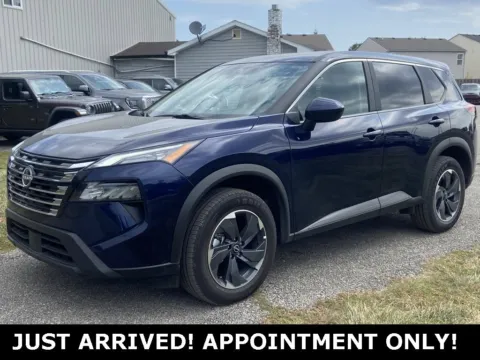Blue 2024 Nissan Rogue SV for sale in Noblesville, IN