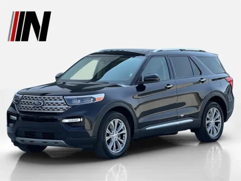 Black 2023 Ford Explorer Limited for sale in Noblesville, IN