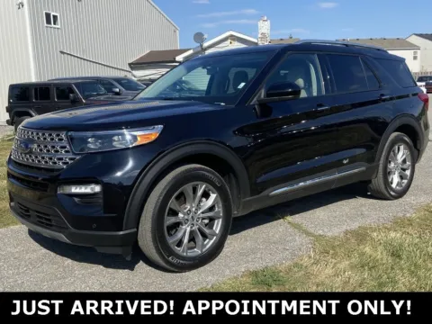 Black 2023 Ford Explorer Limited for sale in Noblesville, IN