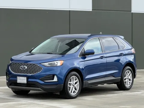 Blue 2024 Ford Edge SEL for sale in Noblesville, IN