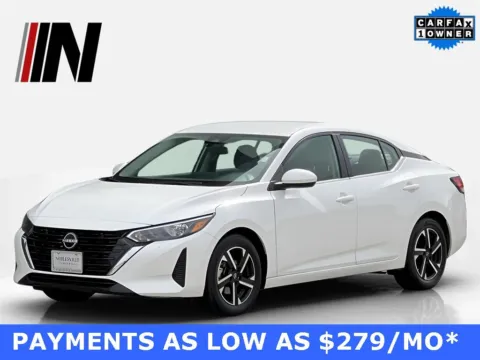 White 2024 Nissan Sentra SV for sale in Noblesville, IN