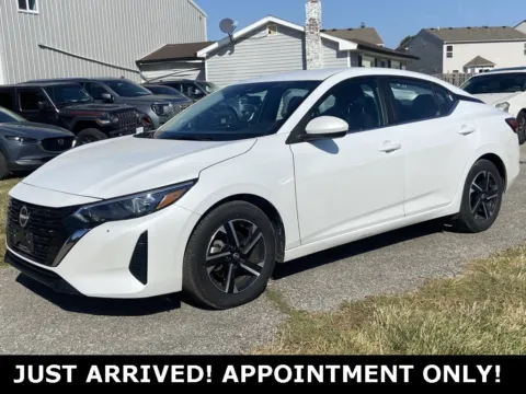 White 2024 Nissan Sentra SV for sale in Noblesville, IN