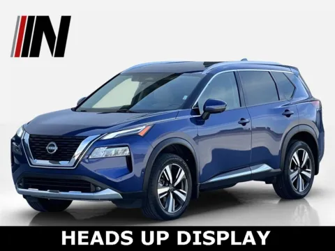 Blue 2022 Nissan Rogue Platinum for sale in Noblesville, IN