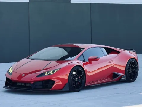 Red 2017 Lamborghini Huracan LP580-2 for sale in Noblesville, IN