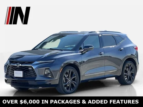 Gray 2021 Chevrolet Blazer RS for sale in Noblesville, IN