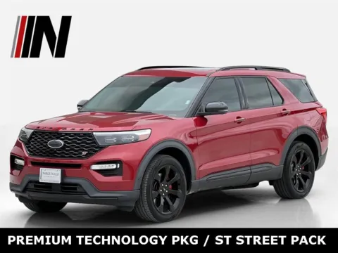 Red 2020 Ford Explorer ST for sale in Noblesville, IN