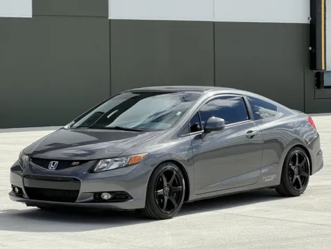 Gray 2012 Honda Civic Cpe Si for sale in Noblesville, IN