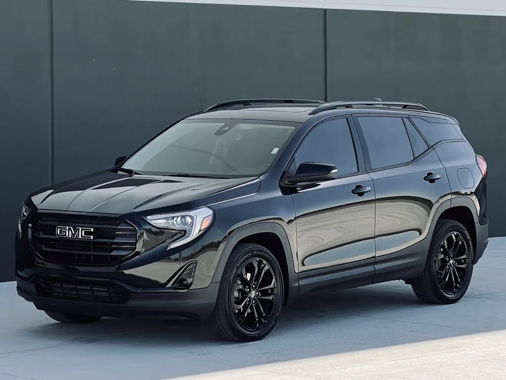 Black 2021 GMC Terrain SLT for sale in Noblesville, IN