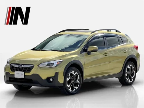 Yellow 2021 Subaru Crosstrek Limited for sale in Noblesville, IN