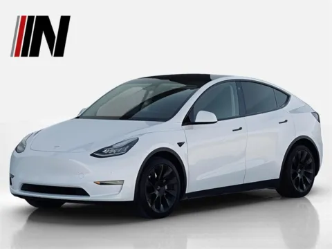 White 2021 Tesla Model Y Long Range for sale in Noblesville, IN