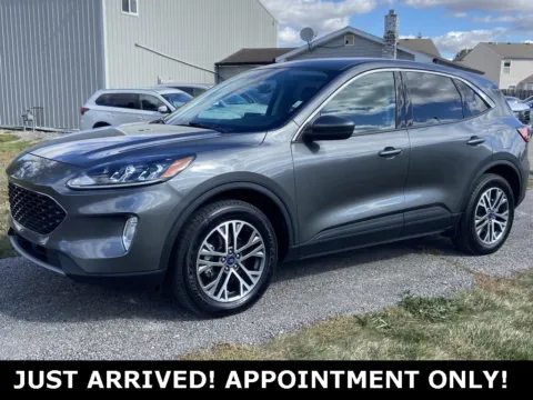 Gray 2022 Ford Escape SEL Hybrid for sale in Noblesville, IN